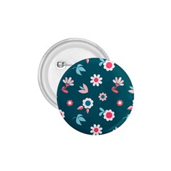 Cute Flowers Seamless Model Spring 1 75  Buttons by Grandong