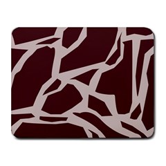 Cracked Pattern Boho Art Design Small Mousepad by Grandong