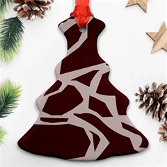 Cracked Pattern Boho Art Design Ornament (christmas Tree)  by Grandong