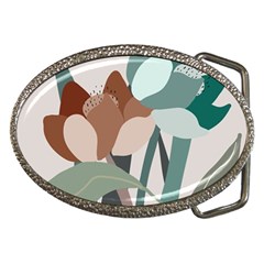 Flowers Plants Leaves Foliage Belt Buckles by Grandong