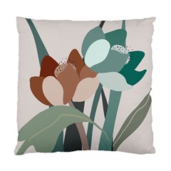 Flowers Plants Leaves Foliage Standard Cushion Case (two Sides) by Grandong