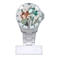 Flowers Plants Leaves Foliage Plastic Nurses Watch by Grandong