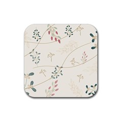 Background Pattern Template Texture Rubber Coaster (square) by Grandong