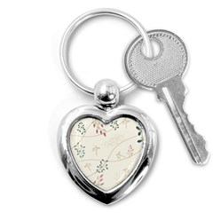 Background Pattern Template Texture Key Chain (heart) by Grandong