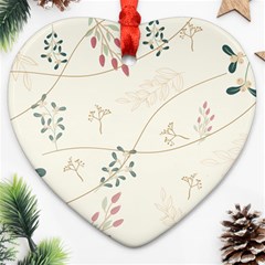 Background Pattern Template Texture Heart Ornament (two Sides) by Grandong