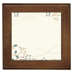 Background Pattern Template Texture Nature Framed Tile by Grandong