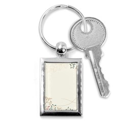 Background Pattern Template Texture Nature Key Chain (rectangle) by Grandong