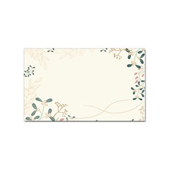 Background Pattern Template Texture Nature Sticker (rectangular) by Grandong