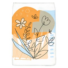 Doodle Flower Floral Abstract Removable Flap Cover (l) by Grandong