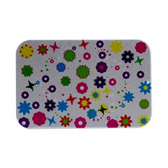 Floral Colorful Background Open Lid Metal Box (silver)   by Grandong