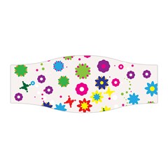 Floral Colorful Background Stretchable Headband by Grandong