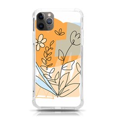 Doodle Flower Floral Abstract Iphone 11 Pro Max 6 5 Inch Tpu Uv Print Case by Grandong