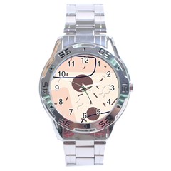 Sky Clouds Stars Starry Cloudy Stainless Steel Analogue Watch by Grandong