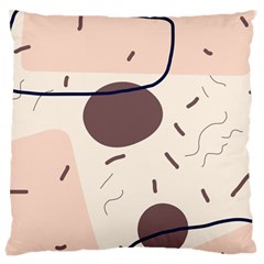 Sky Clouds Stars Starry Cloudy Large Cushion Case (two Sides) by Grandong