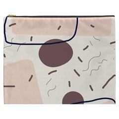 Stars Clouds Border Frame Cosmetic Bag (xxxl) by Grandong