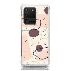 Doodles Abstract Boho Art Samsung Galaxy S20 Ultra 6 9 Inch Tpu Uv Case by Grandong