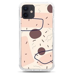 Doodles Abstract Boho Art Iphone 12 Mini Tpu Uv Print Case	 by Grandong