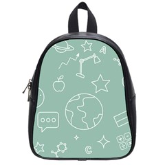 Board Chalk School Earth Book School Bag (small) by Grandong