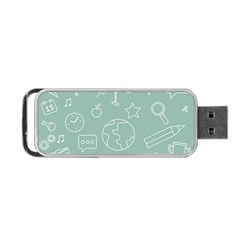 Board Chalk School Earth Book Portable Usb Flash (one Side) by Grandong