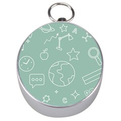 Board Chalk School Earth Book Silver Compasses by Grandong