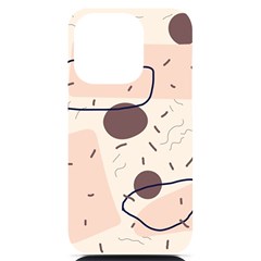 Doodles Abstract Boho Art Iphone 14 Pro Black Uv Print Case by Grandong