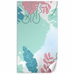 Plants Leaves Border Frame Canvas 40  x 72  39.28 x69.23  Canvas - 1