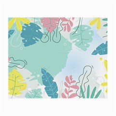 Plants Leaves Border Frame Small Glasses Cloth (2 Sides) by Grandong