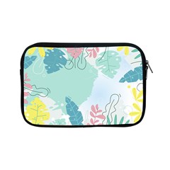 Plants Leaves Border Frame Apple Ipad Mini Zipper Cases by Grandong