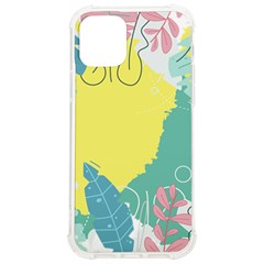 Plants Eaves Border Frame Iphone 12/12 Pro Tpu Uv Print Case by Grandong