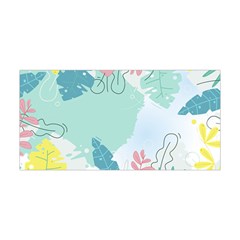 Plants Leaves Border Frame Yoga Headband by Grandong