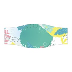 Plant Leaves Border Frame Stretchable Headband by Grandong