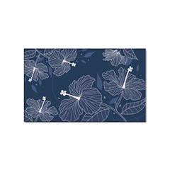 Flowers Petals Leaves Foliage Sticker Rectangular (100 Pack) by Grandong