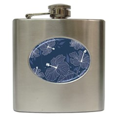 Flowers Petals Leaves Foliage Hip Flask (6 Oz) by Grandong