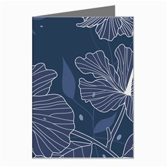 Flowers Petals Leaves Foliage Greeting Card by Grandong