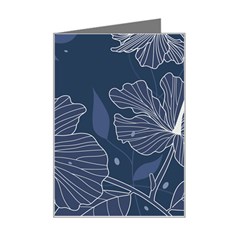 Flowers Petals Leaves Foliage Mini Greeting Card by Grandong