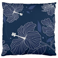 Flowers Petals Leaves Foliage Large Cushion Case (two Sides) by Grandong