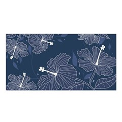 Flowers Petals Leaves Foliage Satin Shawl 45  X 80  by Grandong