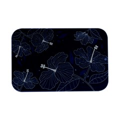 Flowers Petals Leaves Foliage Open Lid Metal Box (silver)  