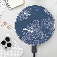 Flowers Petals Leaves Foliage Wireless Fast Charger(white) by Grandong