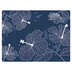 Flowers Petals Leaves Foliage Two Sides Premium Plush Fleece Blanket (extra Small) by Grandong