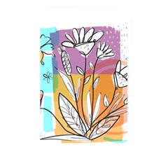 Flower Leaves Foliage Grass Doodle Memory Card Reader (rectangular) by Grandong