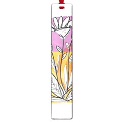 Flower Leaves Foliage Grass Doodle Large Book Marks by Grandong