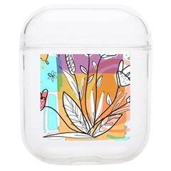 Flower Leaves Foliage Grass Doodle Soft Tpu Airpods 1/2 Case