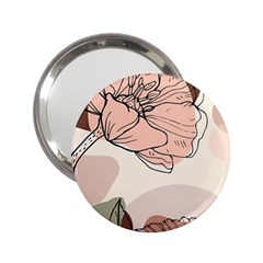 Abstract Flower Leaves Pattern 2 25  Handbag Mirrors by Grandong