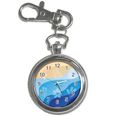 Flower Branch Corolla Wreath Lease Art Key Chain Watches by Grandong