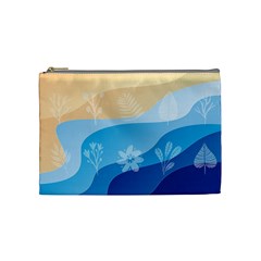 Flower Branch Corolla Wreath Lease Art Cosmetic Bag (medium) by Grandong