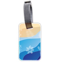 Flower Branch Corolla Wreath Lease Art Luggage Tag (two Sides) by Grandong