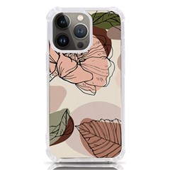 Abstract Flower Leaves Pattern Iphone 13 Pro Tpu Uv Print Case by Grandong