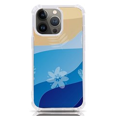 Flower Branch Corolla Wreath Lease Art Iphone 13 Pro Tpu Uv Print Case by Grandong