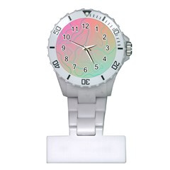 Lines Shapes Stripes Corolla Plastic Nurses Watch by Grandong